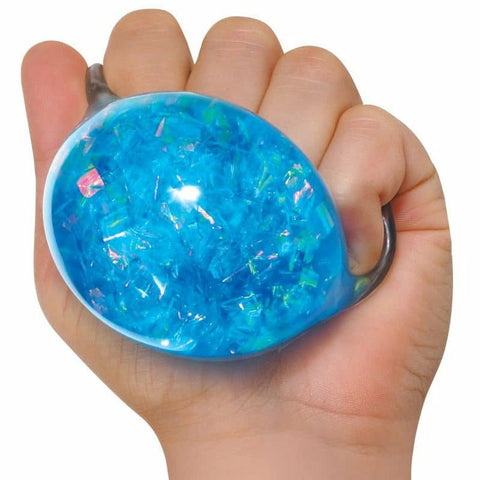 Nee Doh Crystal Squeeze Nee Doh 2.5 Inch Squish Ball Fidget Toy - Owl & Goose Gifts