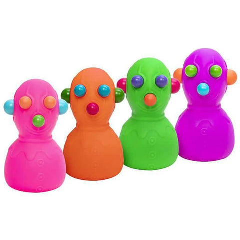 Nee Doh Panic Pete 4 Inch Squish Ball Fidget Toy - Owl & Goose Gifts