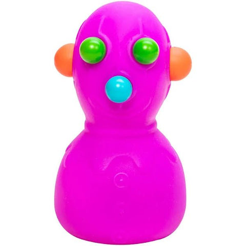 Nee Doh Panic Pete 4 Inch Squish Ball Fidget Toy - Owl & Goose Gifts