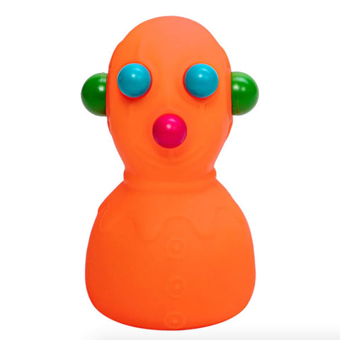Nee Doh Panic Pete 4 Inch Squish Ball Fidget Toy - Owl & Goose Gifts