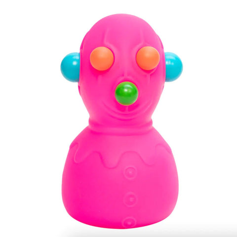 Nee Doh Panic Pete 4 Inch Squish Ball Fidget Toy - Owl & Goose Gifts
