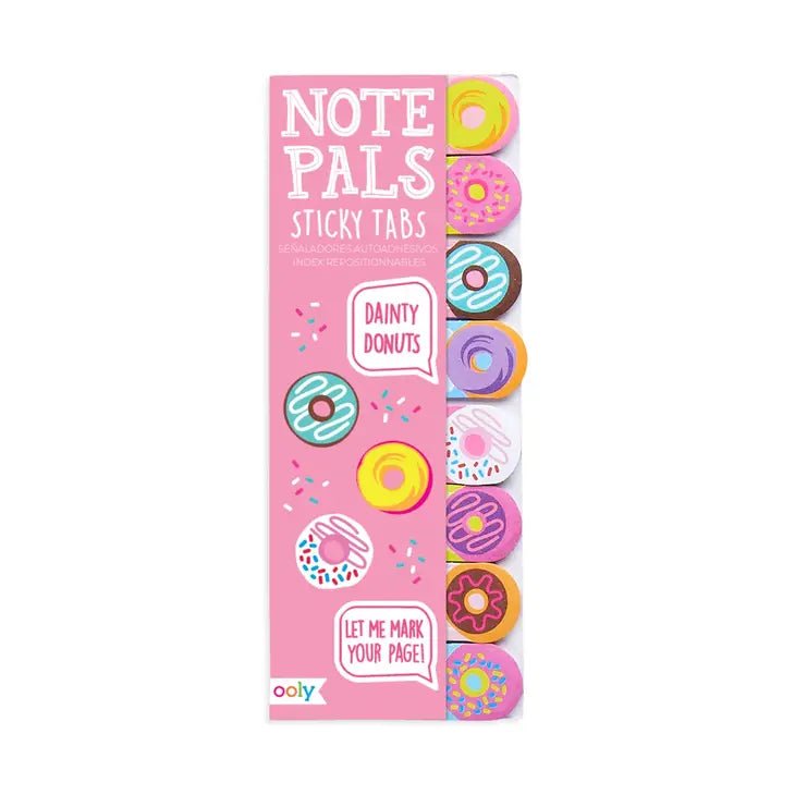 Ooly Note Pals Sticky Tabs - Dainty Donuts - Owl & Goose Gifts