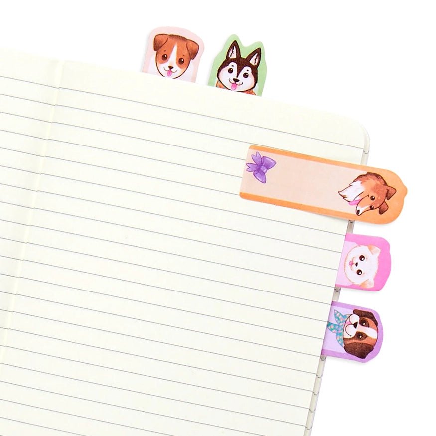 Ooly Note Pals Sticky Tabs - Playful Pups - Owl & Goose Gifts