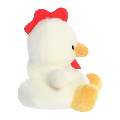 Palm Pals 5 Inch Cooper the Chicken Plush Toy - Owl & Goose Gifts