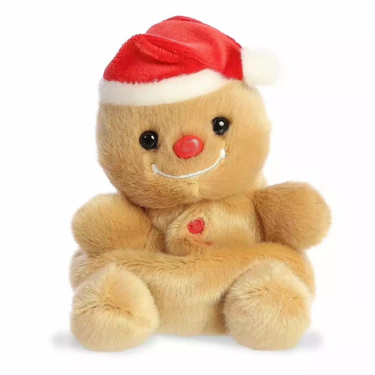 Palm Pals 5 Inch Gingy the Gingerbread Christmas Plush Toy - Owl & Goose Gifts