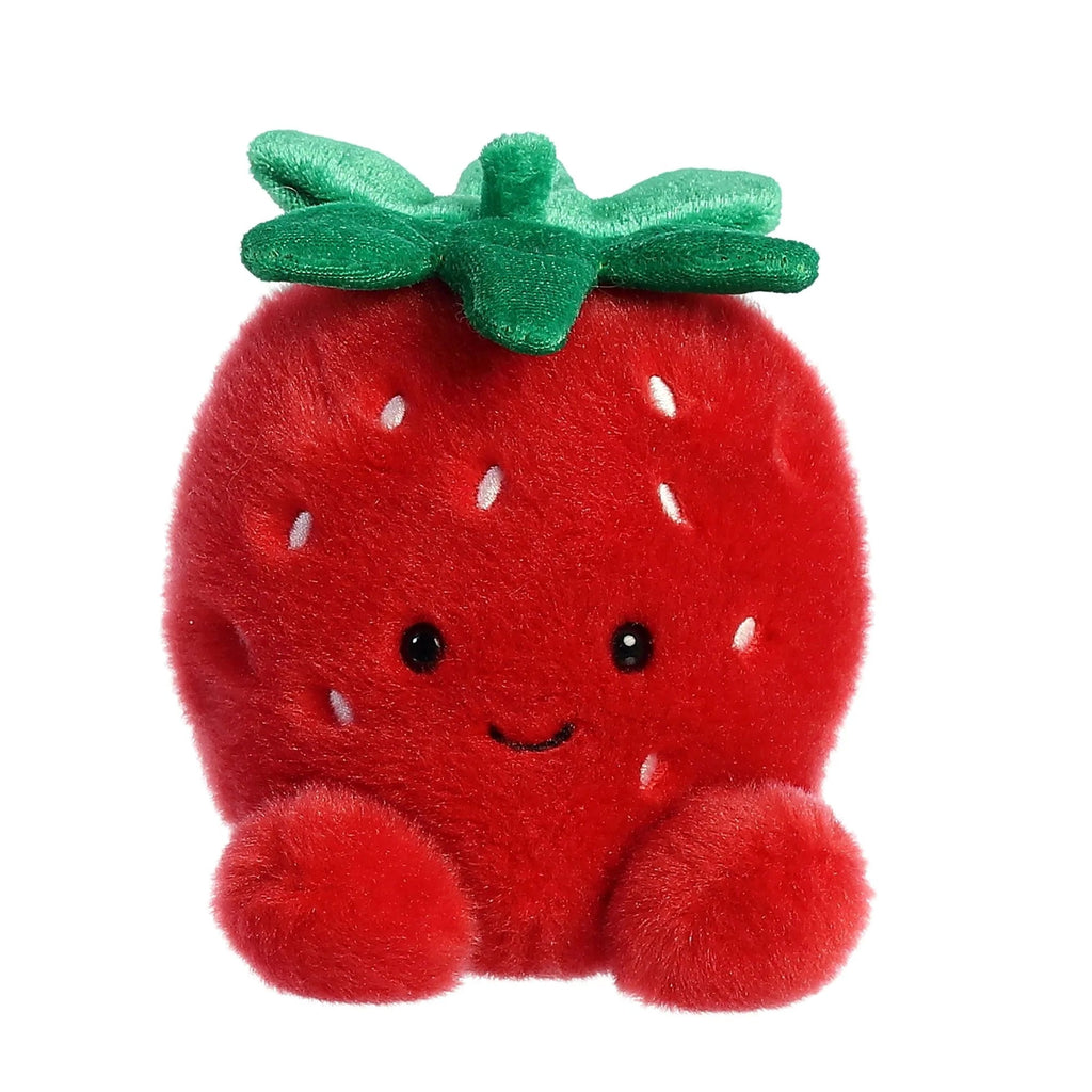 Palm Pals 5 Inch Juicy the Strawberry Plush Toy - Owl & Goose Gifts