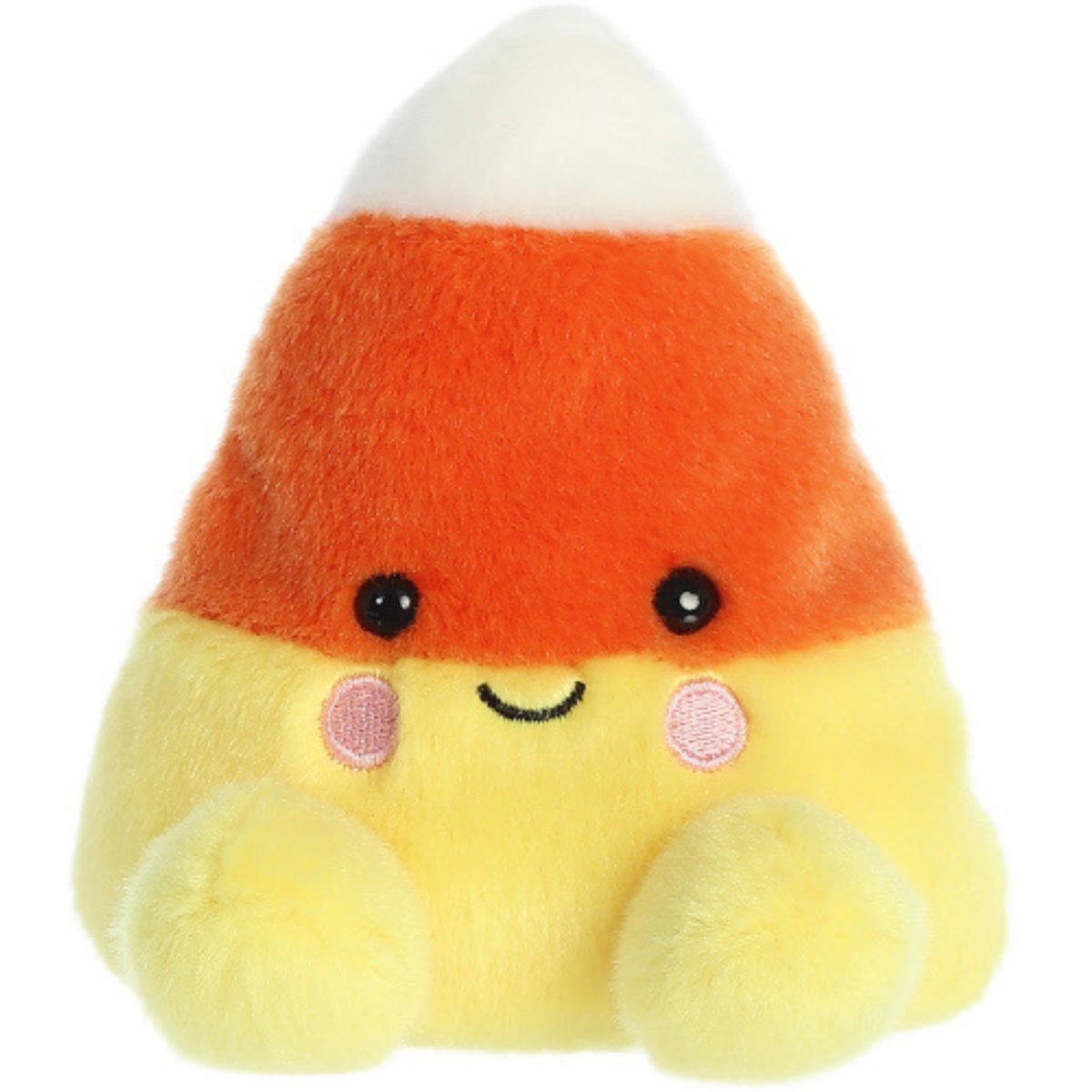 Palm Pals 5 Inch Maisy the Candy Corn Halloween Plush Toy - Owl & Goose Gifts