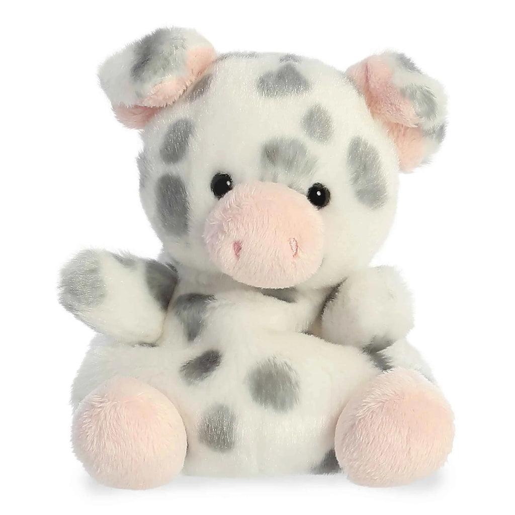 Palm Pals 5 Inch Piggles the Spotted Piglet Plush Toy - Owl & Goose Gifts