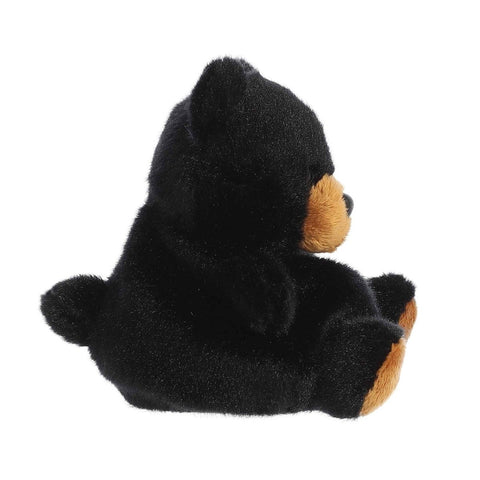Palm Pals 5 Inch Sleepy the Black Bear Christmas Plush Toy - Owl & Goose Gifts