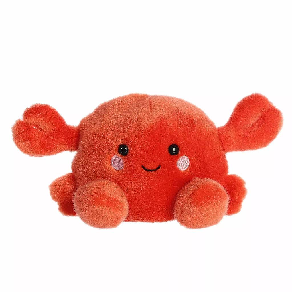 Palm Pals 5 Inch Snippy the Crab Plush Toy - Owl & Goose Gifts