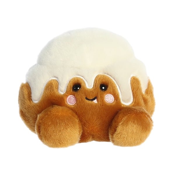 Palm Pals 5 Inch Sugary the Cinnamon Roll Plush Toy - Owl & Goose Gifts
