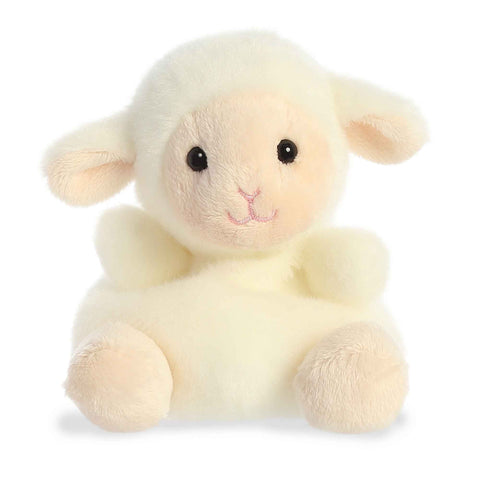 Palm Pals 5 Inch Wooly the Lamb Easter Plush Toy - Owl & Goose Gifts