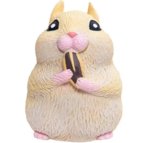 Schylling Chonky Cheeks Hamster 2.5 Inch Squish Ball Fidget Toy - Owl & Goose Gifts
