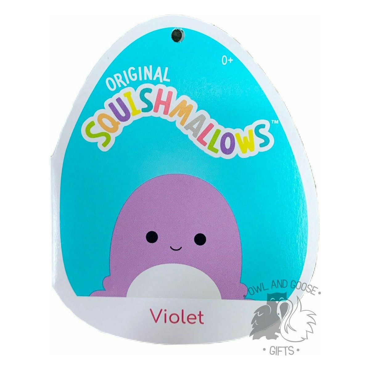Squishmallow 8 Inch Violet the Octopus Plush Toy - Owl & Goose Gifts