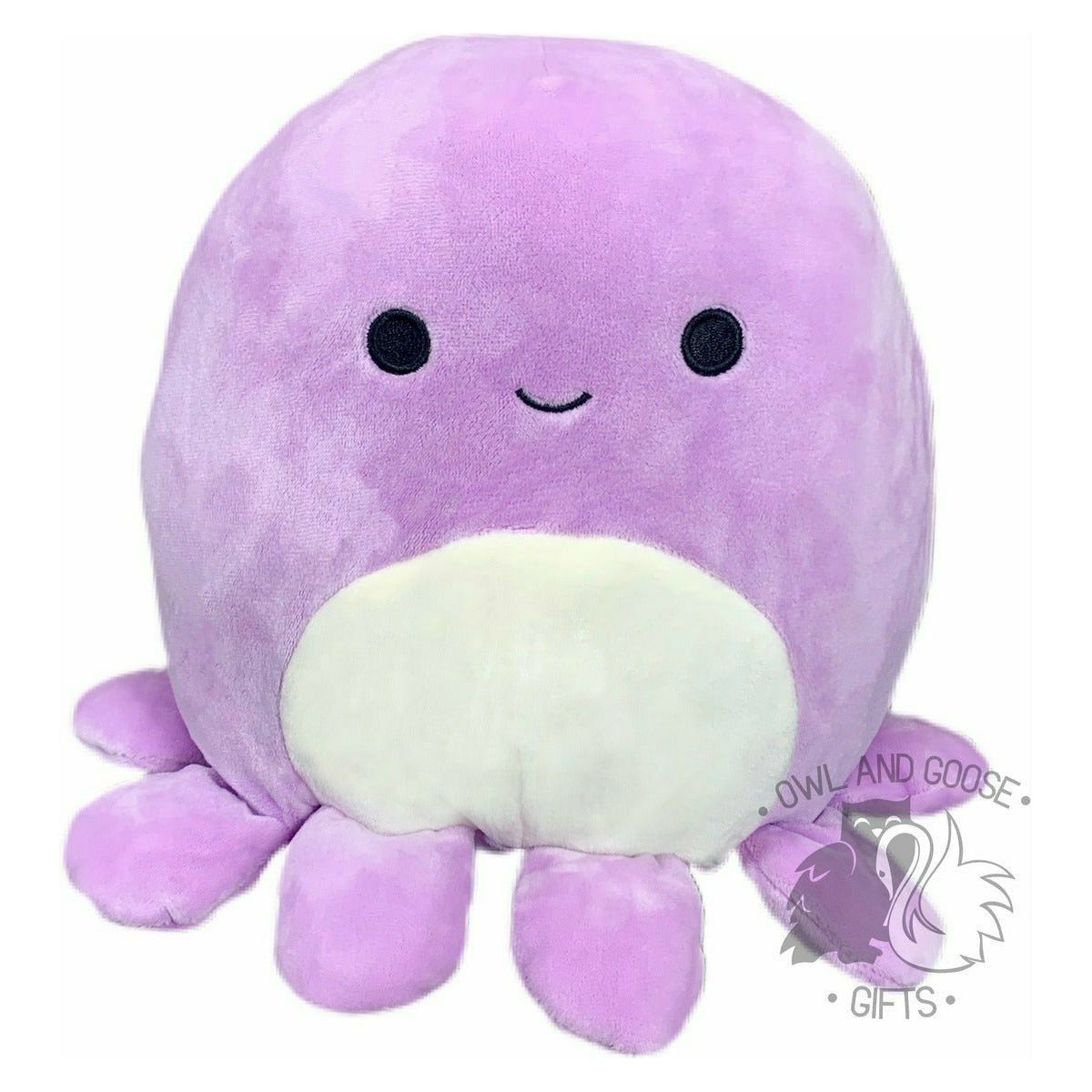 Squishmallow 8 Inch Violet the Octopus Plush Toy - Owl & Goose Gifts