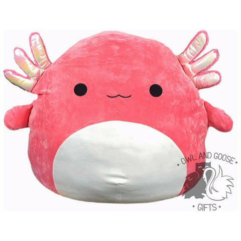 Squishmallow Axolotl Pink - Archie 24 inch - Owl & Goose Gifts