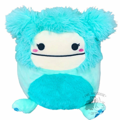 Squishmallow Bigfoot Blue - Joelle 8 inch - Owl & Goose Gifts