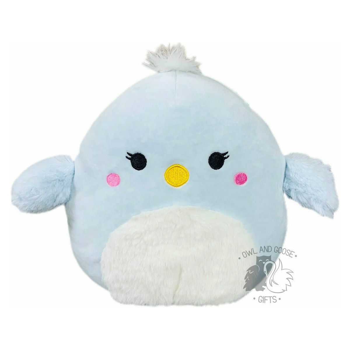 Squishmallow Chick Blue - Camden 8 inch - Owl & Goose Gifts