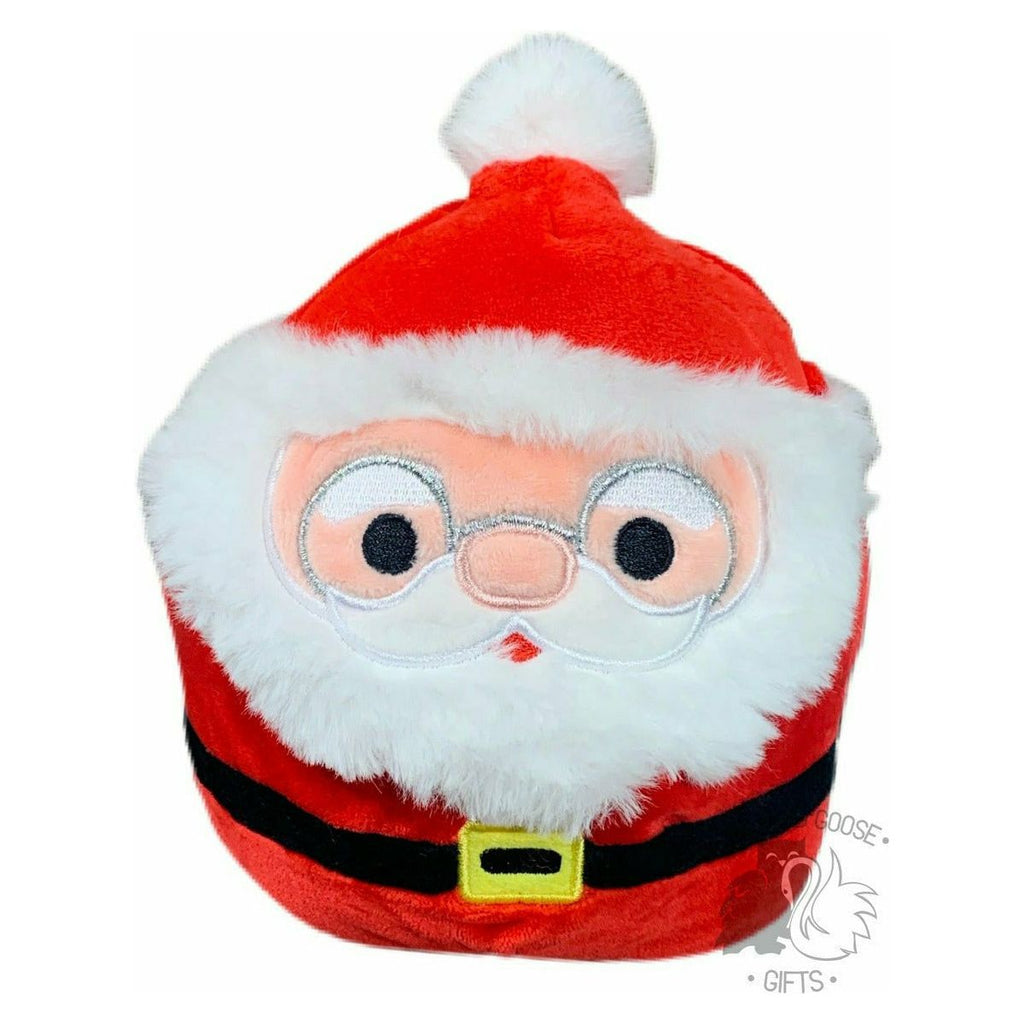 Squishmallow Christmas Santa w/ Glasses - Nick 5 inch - Owl & Goose Gifts