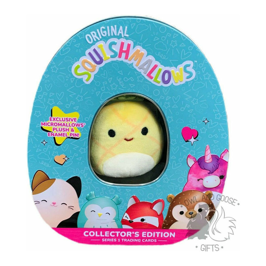 Squishmallow Collector's Tin - Maui the Pineapple - Owl & Goose Gifts