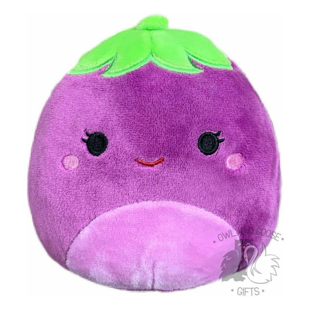 Squishmallow Eggplant - Glena 5 inch - Owl & Goose Gifts