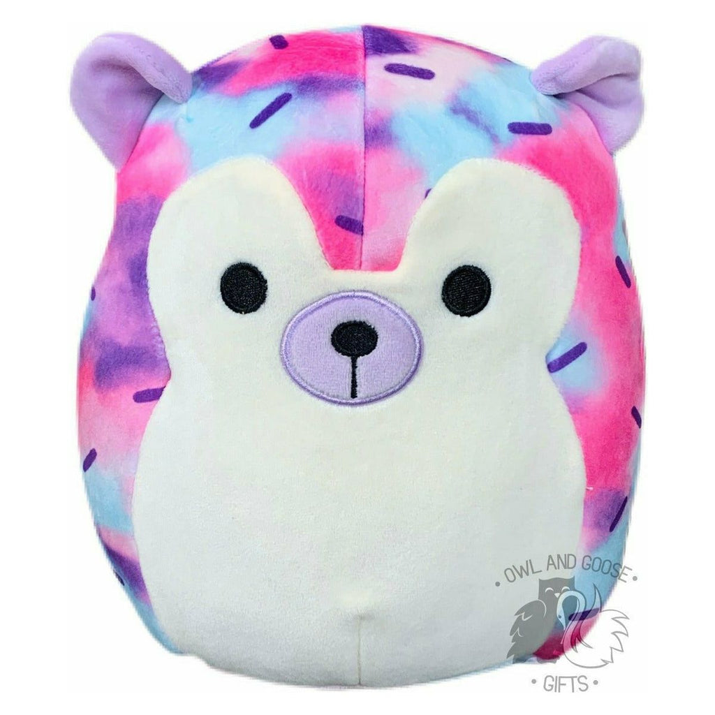 Squishmallow Hedgehog Pink/Purple - Yasmin 8 inch - Owl & Goose Gifts