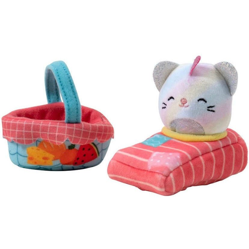 Squishmallow 2 Inch Squishville Picnic Set - Owl & Goose Gifts