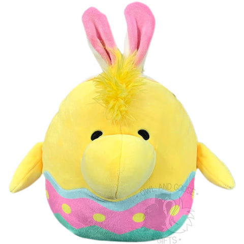 Squishmallow 8 Inch Peanuts Woodstock Pink Ears Easter Plush Toy
